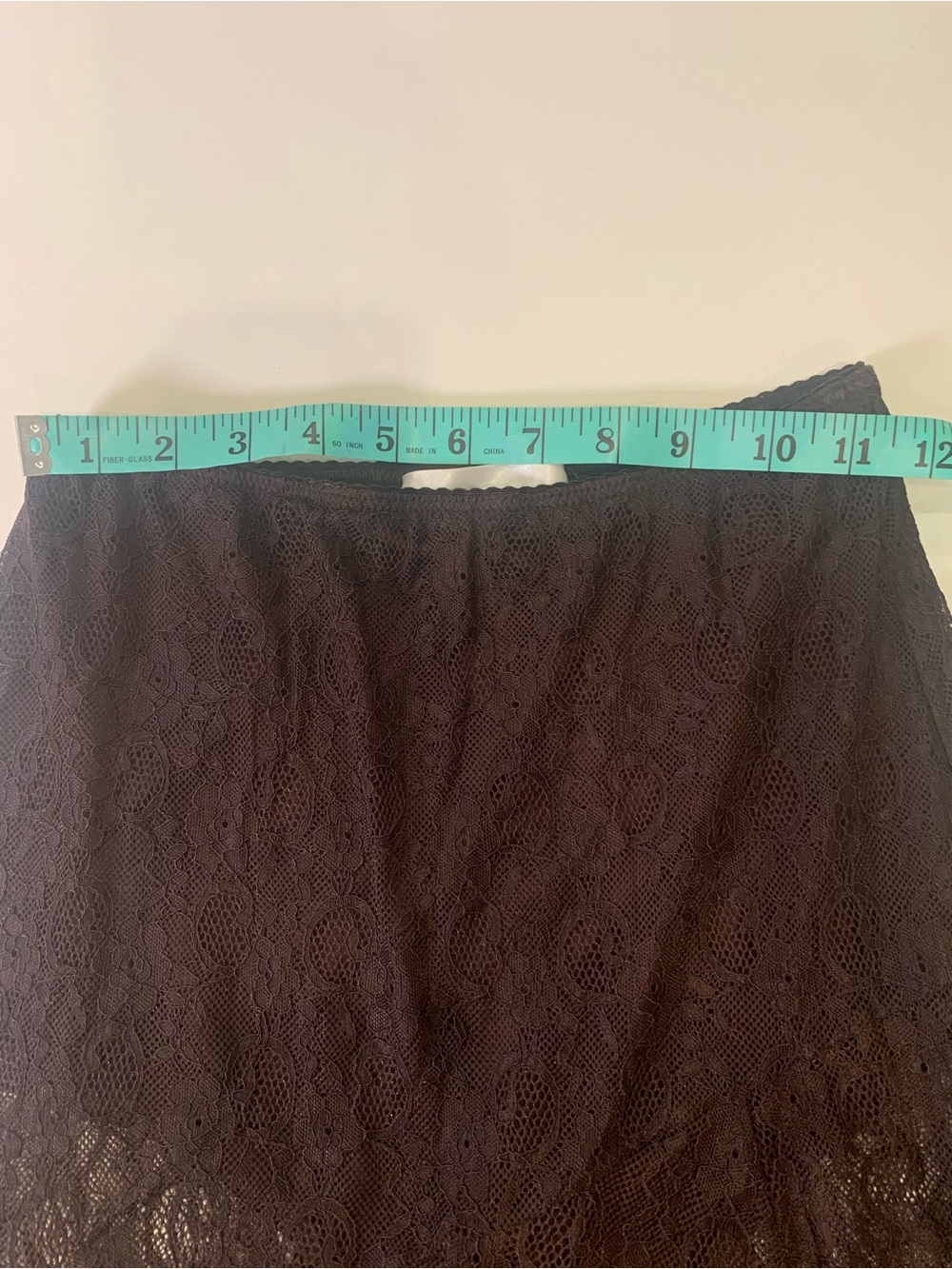 Ronny Kobo Chase Lace Maxi Skirt Espresso Brown Small - Picture 8 of 12